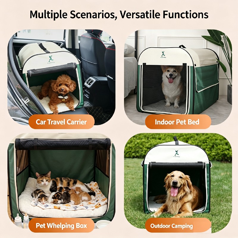 Dog Nest Warmth Large Dog House Dog Cage House Outdoor Tent Pet Four Seasons Universal Summer Cool Nest4
