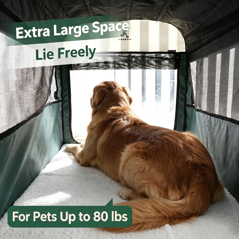 Dog Nest Warmth Large Dog House Dog Cage House Outdoor Tent Pet Four Seasons Universal Summer Cool Nest2