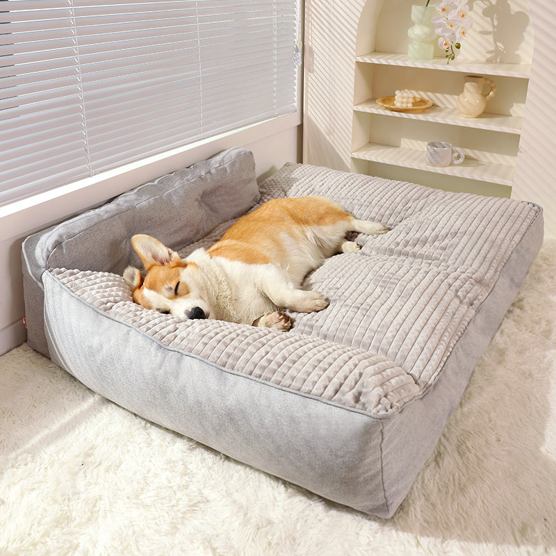 Dog Nest Four Seasons Universal Large Dog Sleep Mat Removable and Washable Pet Mat Winter Dog Bed Dog Mat Sleeping Use5