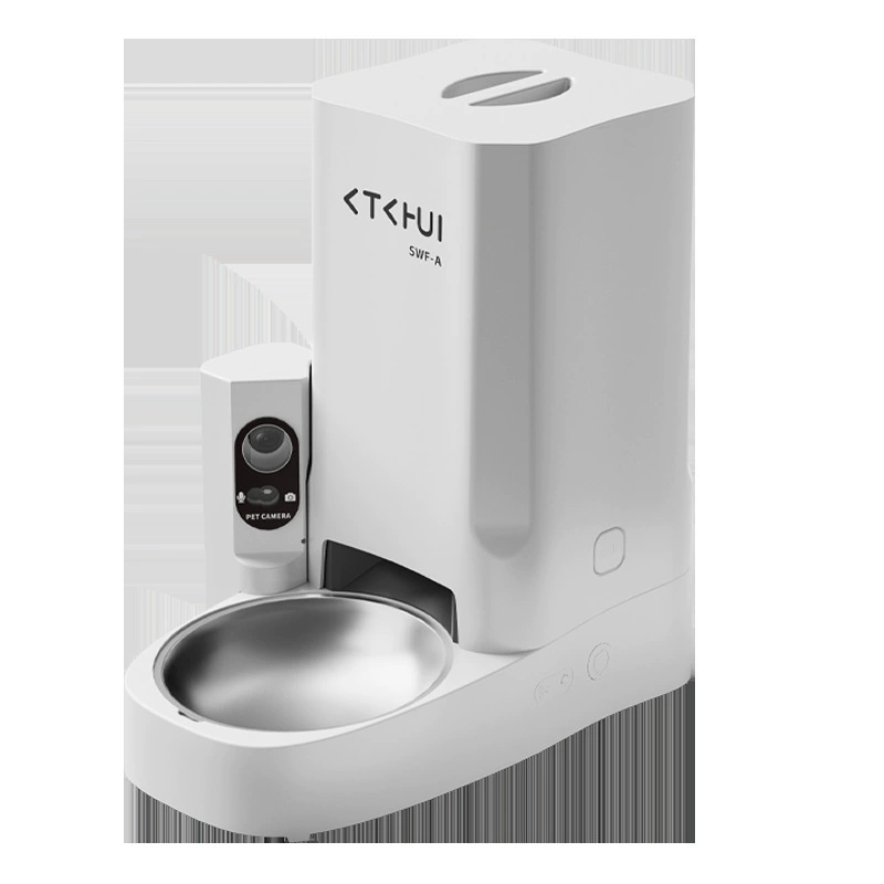 Manufacturer’s intelligent pet feeder, cat automatic feeding bowl, oversized dog food, cat food, remote video feeding machine5