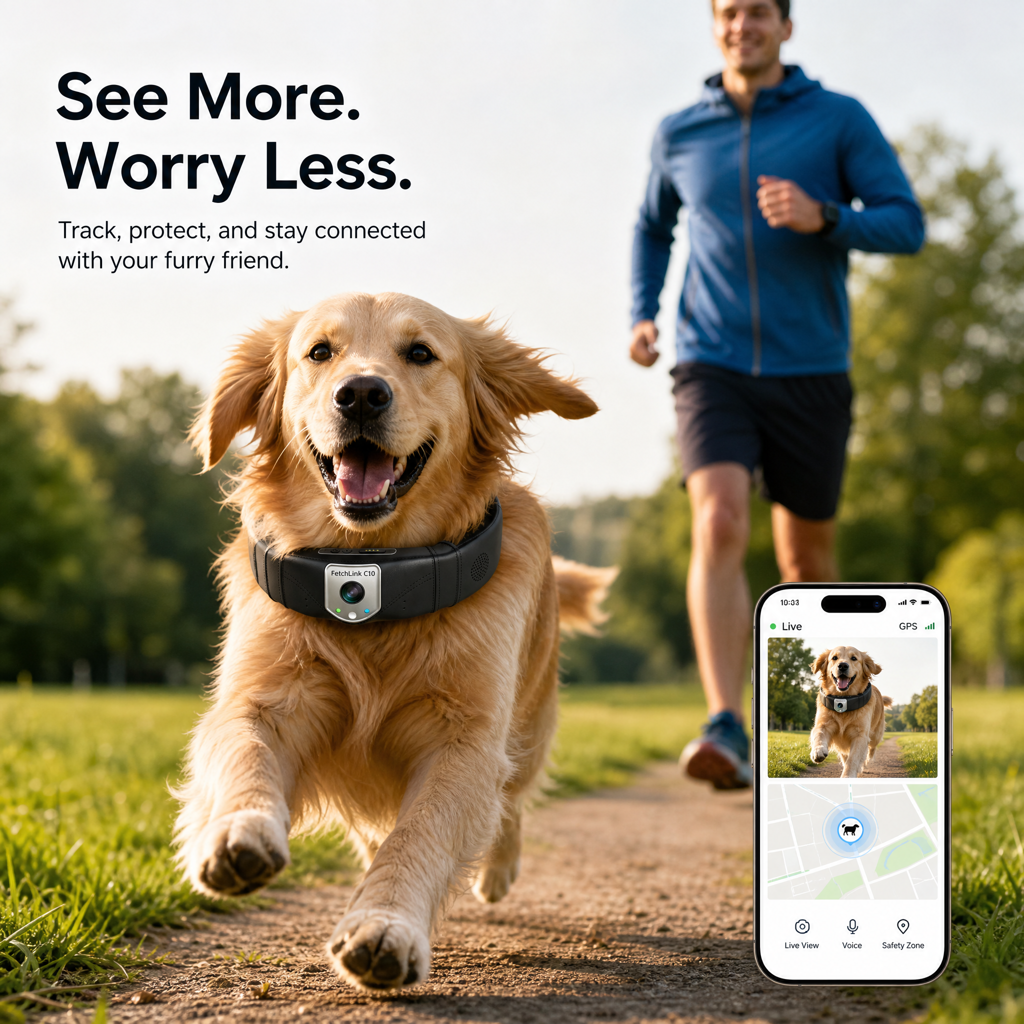 Dog smart collar C10